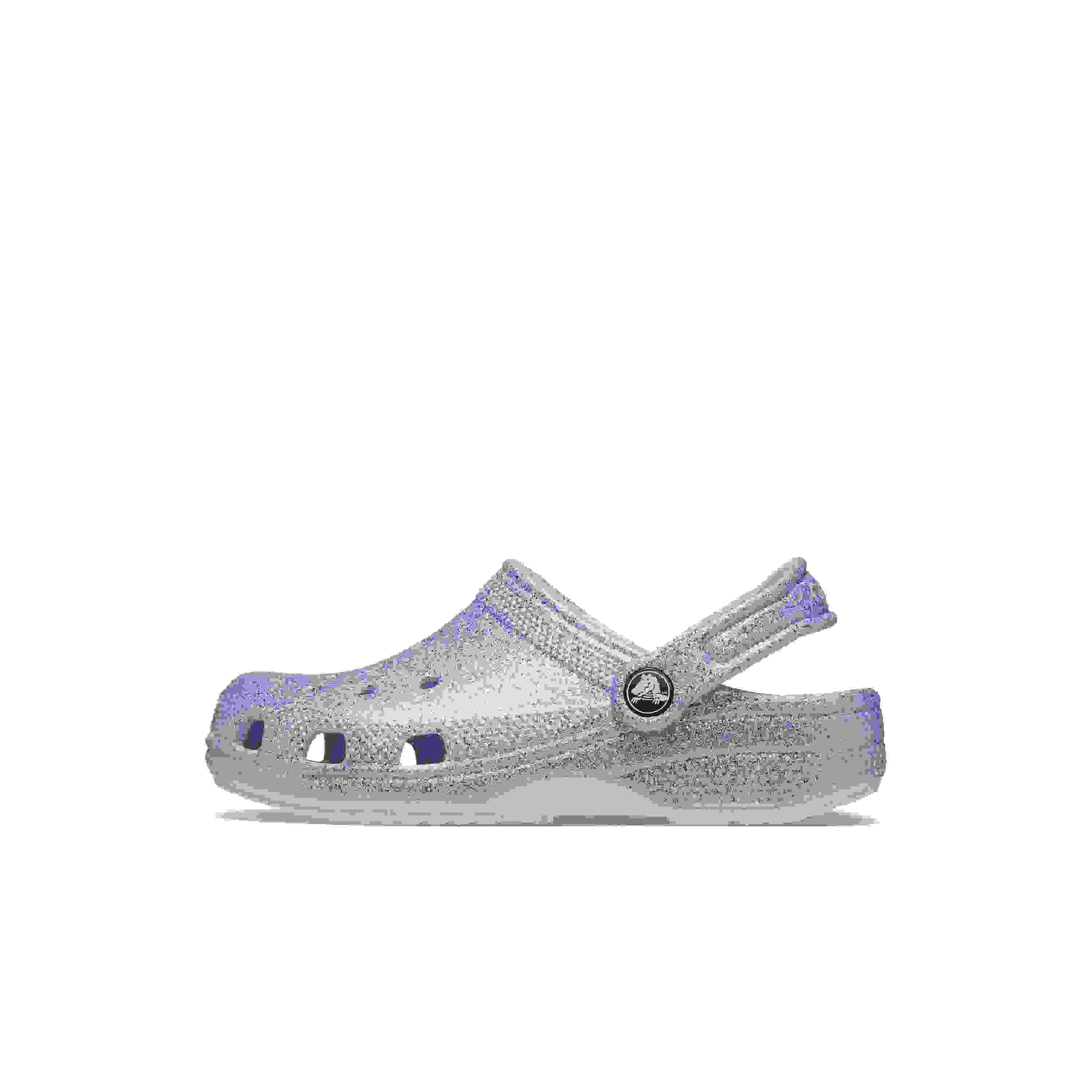 Crocs Classic Toddler Girls' "Purple Glitter" Clog